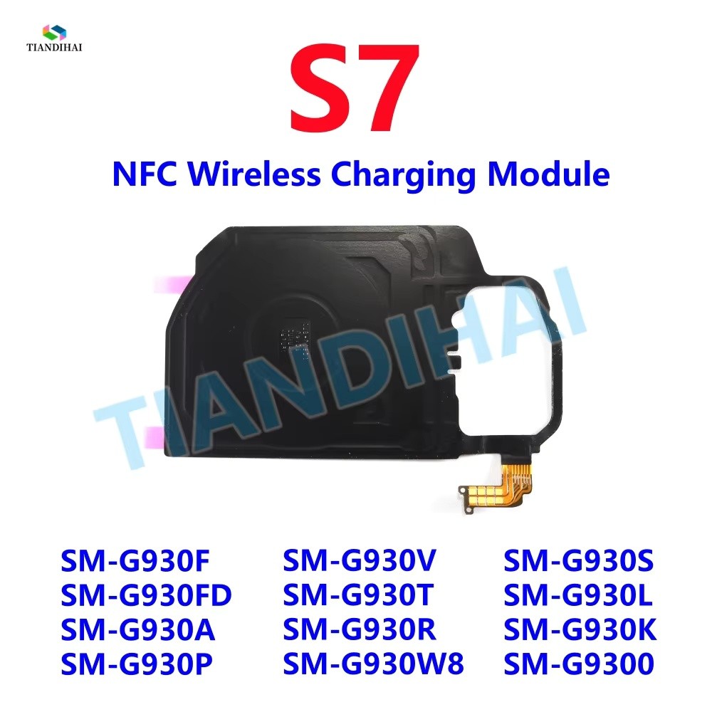 Mô-đun sạc không dây NFC Bảng sạc Cuộn dây Chip Cáp mềm cho Samsung Galaxy S7 G930F G930FD G930V G93