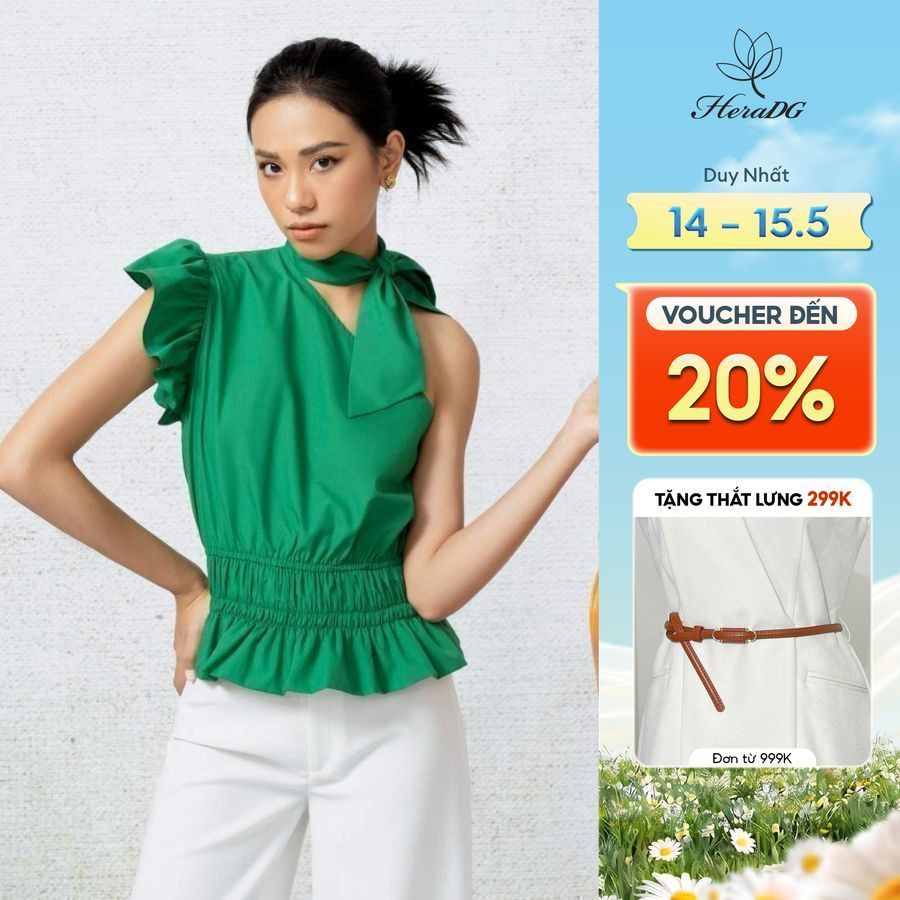 Áo kiểu lệch vai HeraDG - SAKBA070