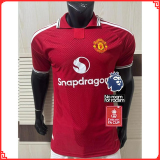 【 G7ew7e11o 】 Áo bóng đá ngắn tay phiên bản sân nhà Manchester United 26 / 27, Size S-2XL