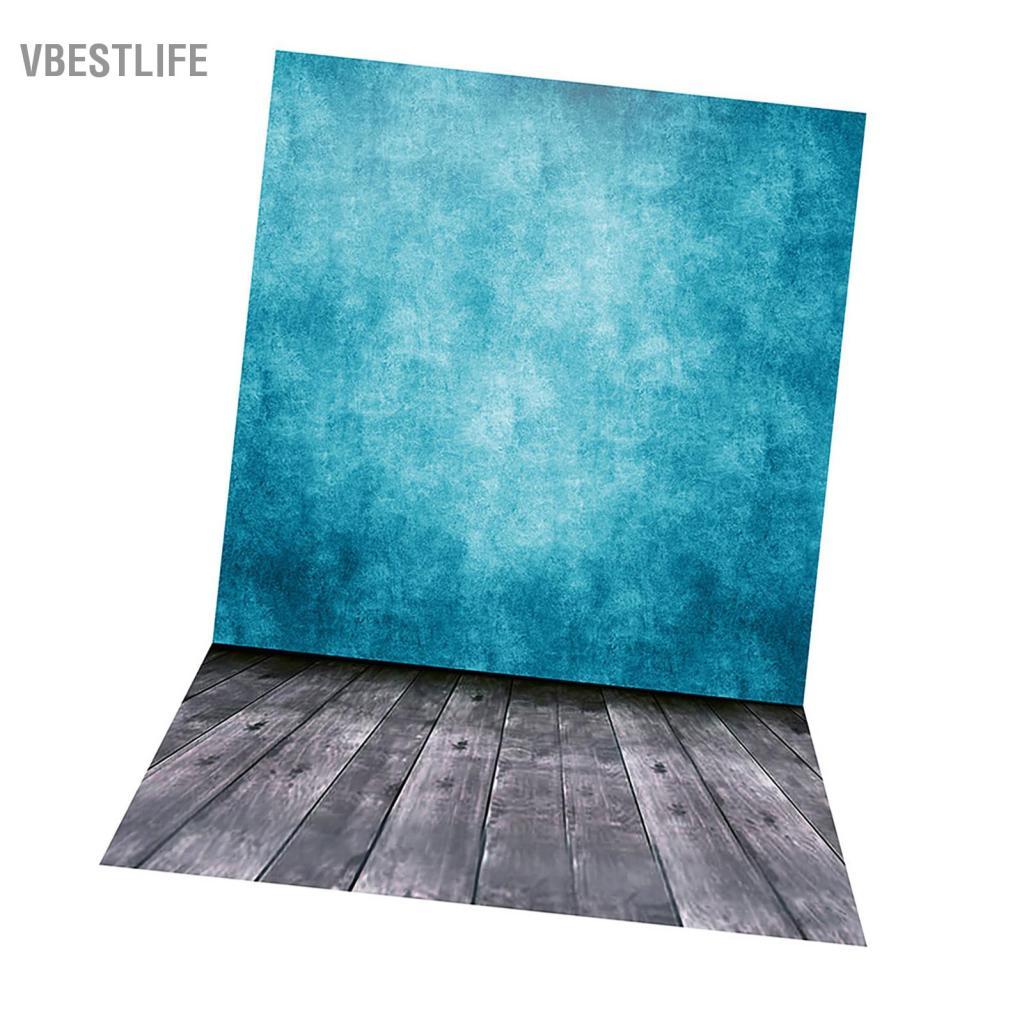 VBESTLIFE 1.5 x 3 m/4.9 9.8ft Video Studio Ảnh Phông Nền Nền In Kỹ Thuật Số Màu Xanh Cổ Điển Tường G