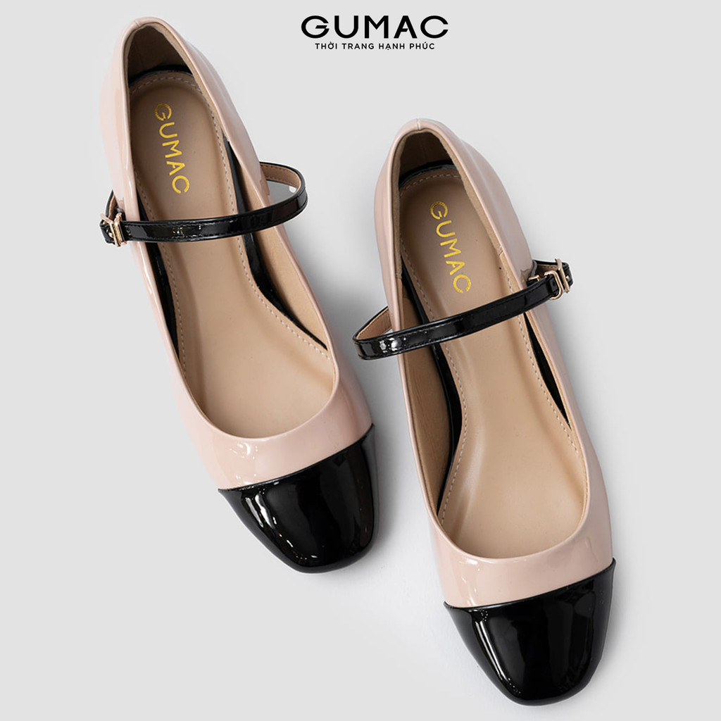 Giày bít phối mũi GUMAC GE01058