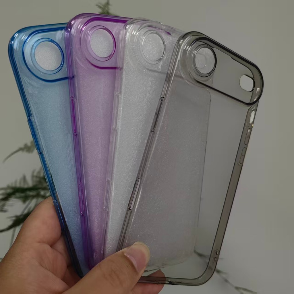 Ốp lưng silicon mềm trong suốt siêu mỏng cho Iphone 17 Air Ốp lưng trong suốt