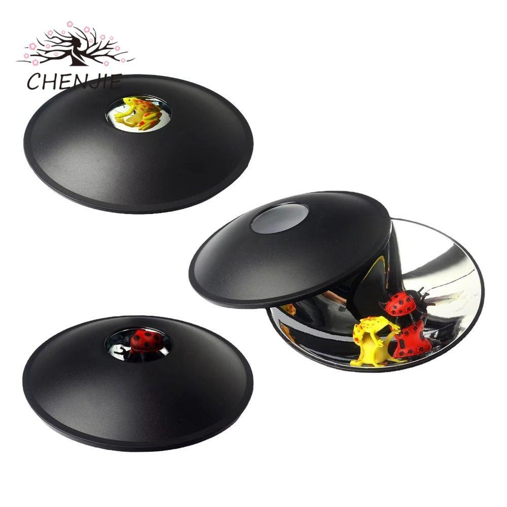 CHENJIE Black Hologram Maker, Parabol Reflector Image Projector 3D Magic Mirascope, Illusion Creator
