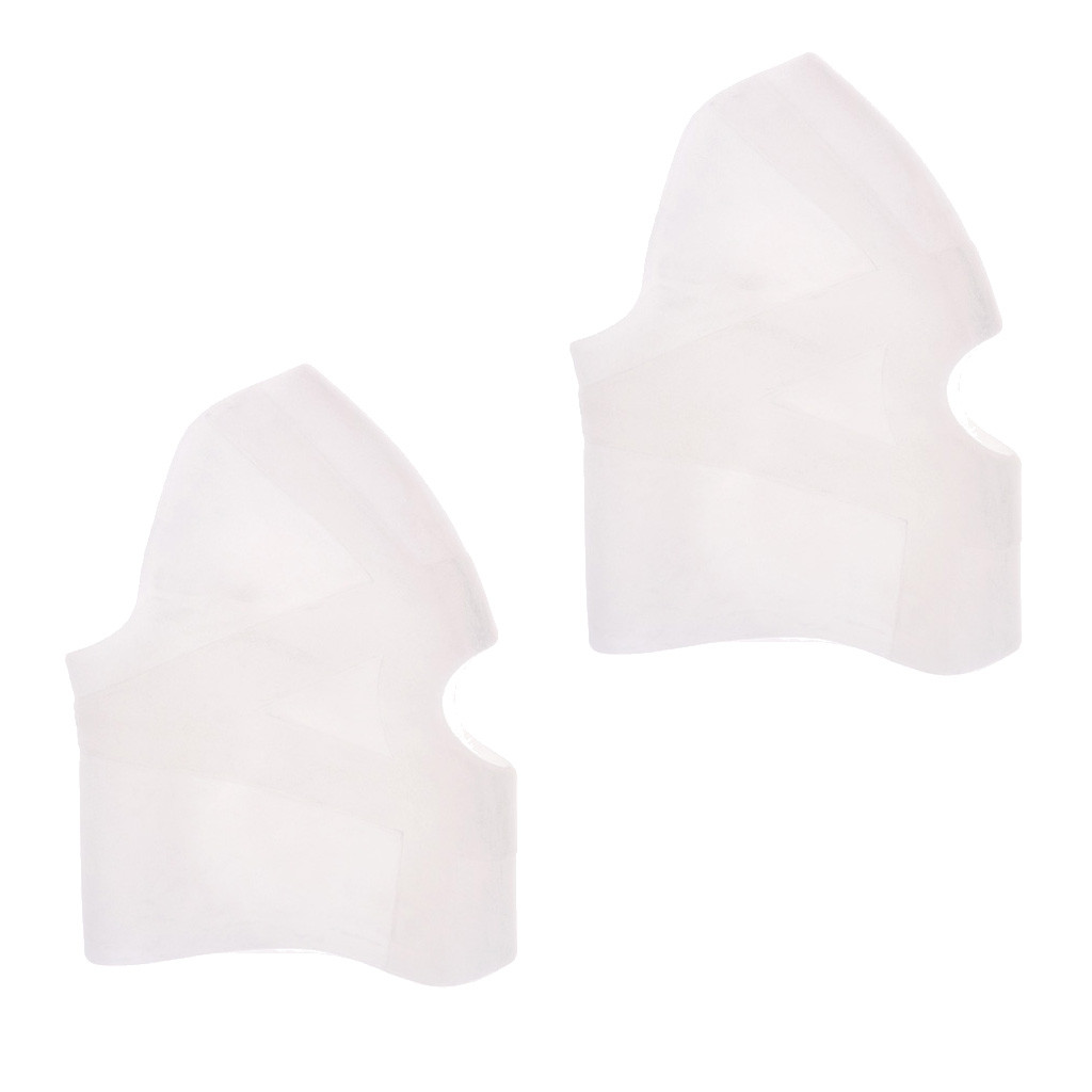 Blesiya Cặp Gel Silicone Kneecap Nẹp Hỗ Trợ Quấn Khớp Đầu Gối Giảm Đau