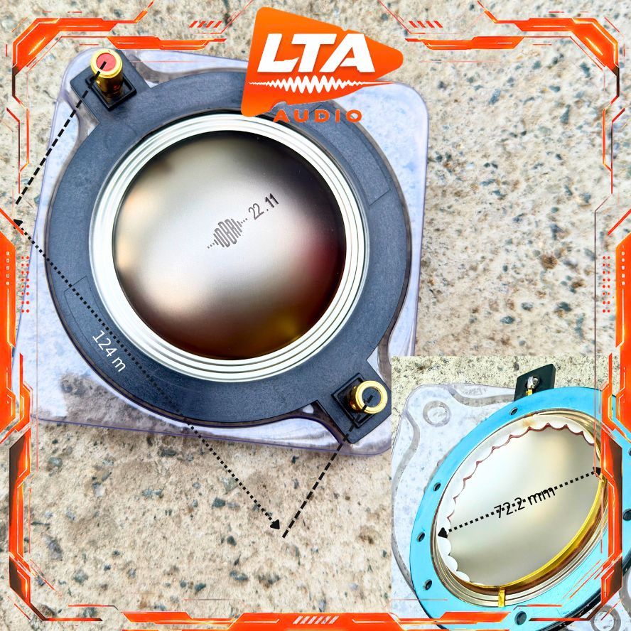 Coil Loa Treble 750 Dây Nhôm Dẹp, Chân Giấy Lotus – Thay Thế Cho Loa Treble 750 Pa
