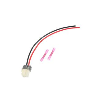 Đầu nối động cơ máy thổi phích cắm Dây nịt 8 "Bộ kẹp tóc có đầu nối co nhiệt cho Kia Forte 2013-2018 / 8 inch A / C Động cơ máy thổi dây Pigtail / 1 bộ thay thế