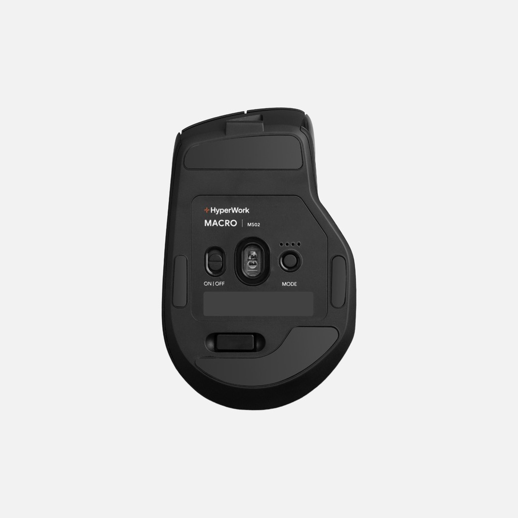 Chuột không dây HyperWork Macro MS02 (Thiết kế công thái học, Tích hợp màn hình, Switch Silent) | BigBuy360 - bigbuy360.vn