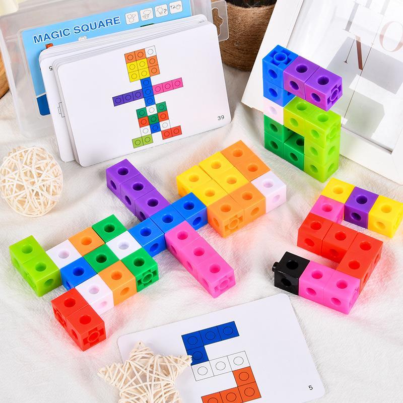Chiếc Numberblocks Multlnk Lnkng Đếm Khối Snap