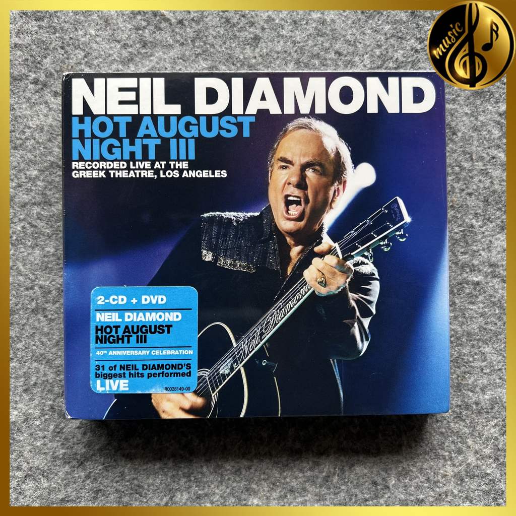 Neil Diamond Hot August Night III [Sealed] Brand New 1Z02775 VN-ZK0