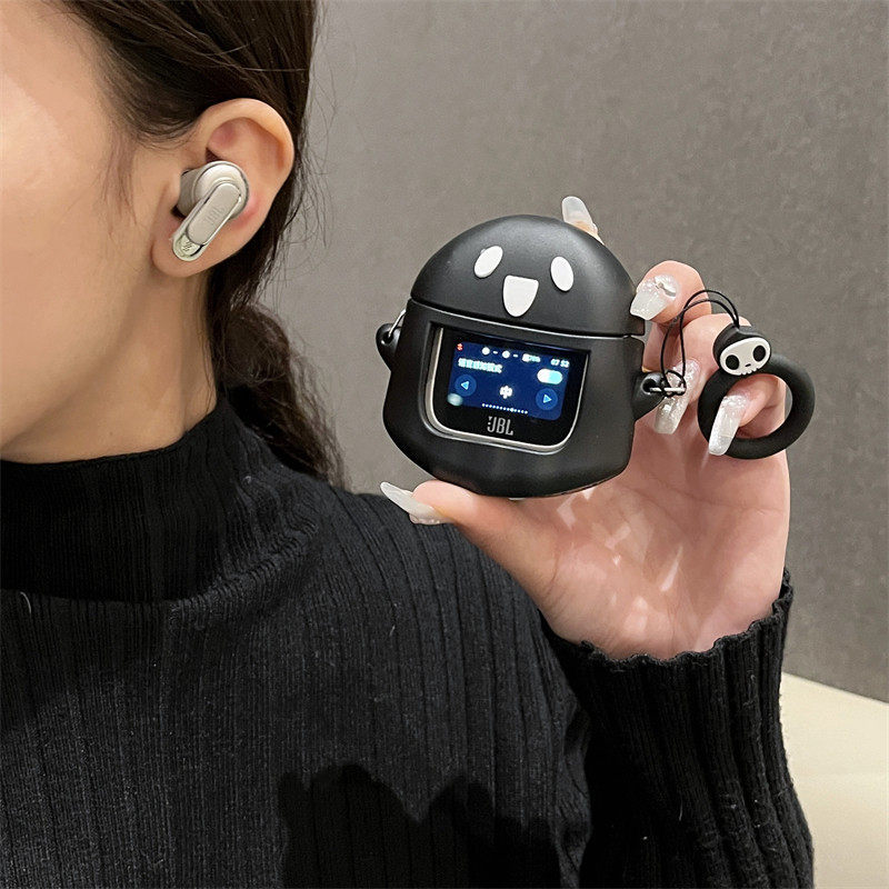 Ghost Thích hợp cho vỏ tai nghe JBL TOUR PRO2 jbl tour pro2 Tai nghe Bluetooth không dây Vỏ bảo vệ s