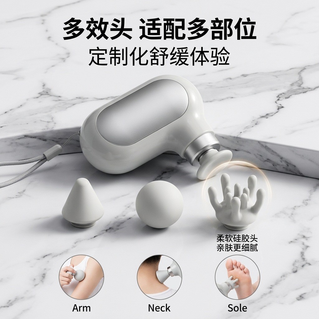 Thông Minh Mini Pocket Fascia Gun Thư Giãn Cơ Điện Gear Shift Mới Di Động Mini Massage Gun