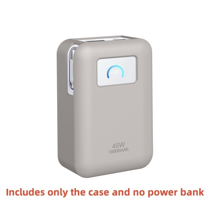 Power Bank Silicon Dành Cho Anker Nano 45W 10000Mah Chống Rơi Bảo Vệ Mềm Cho Anker 45W Sạc Di Động V