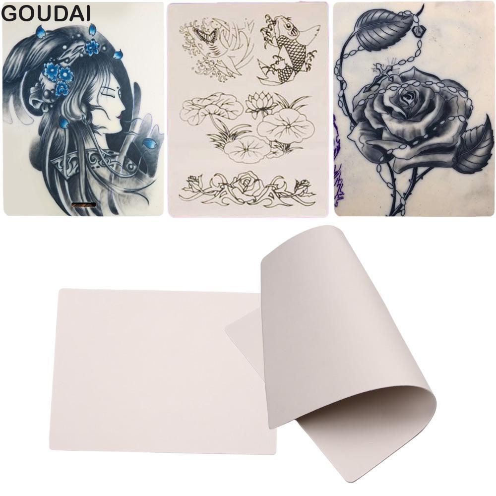 GOUDAI Tattoo Needles Premium Trống Tattoo Đào tạo mô phỏng hai mặt