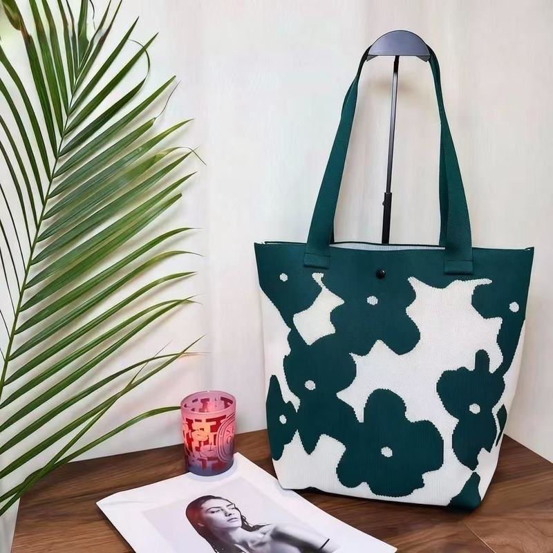 [Mua một tặng một] Túi dệt kim Boutique nữ Túi đeo vai nữ Tote Túi xách nữ