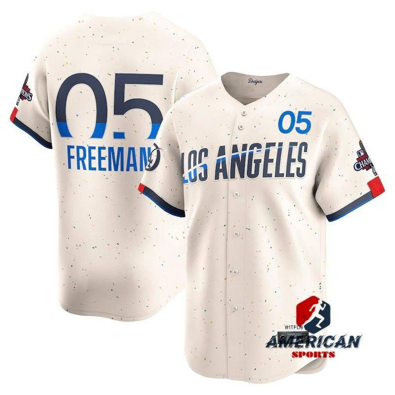 Áo thun jersey Freddie Freeman 2024 - City Connect, phù hợp cho người hâm mộ