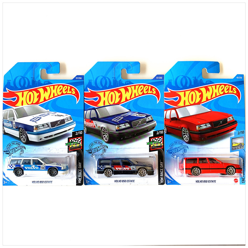 2022NGCJ Mattel HOTWHEELS Hot Wheels Hợp Kim Xe Thể Thao Nhỏ Mẫu Volvo VOLVO850 ESTATE