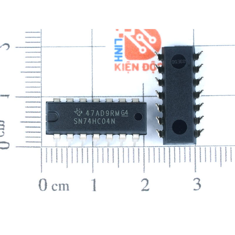 [Combo 5 chiếc] IC số SN74HC04N 74HC04N 74HC04 DIP-14 (hàng nhập khẩu)