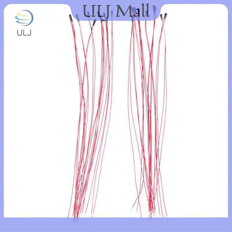 ULJ 10 CÁI Điện trở nhiệt điện trở NTC MF52B 10K 100K Dây đeo đầu dò B3470 B3380 B3950 B3435 B 4250 