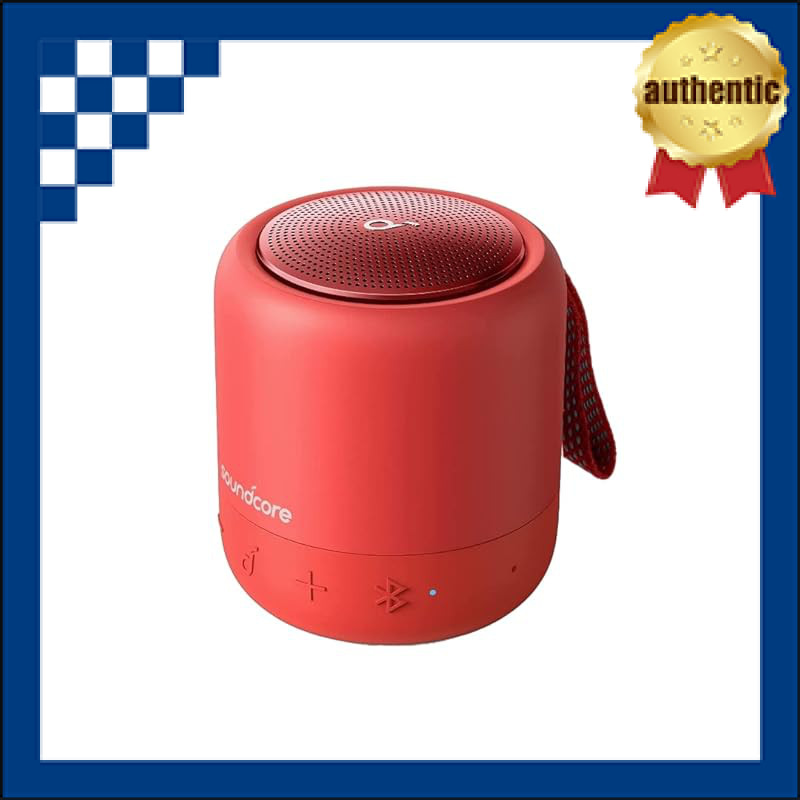 Anker Soundcore Mini 3 Bluetooth Speaker, IPX7 Waterproof, Compact, Equalizer Settings, BassUp Techn