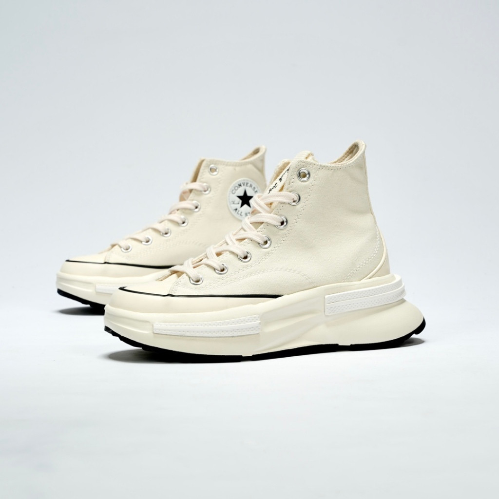 Giày Converse Run Star Legacy màu be đế dày cao cổ cao