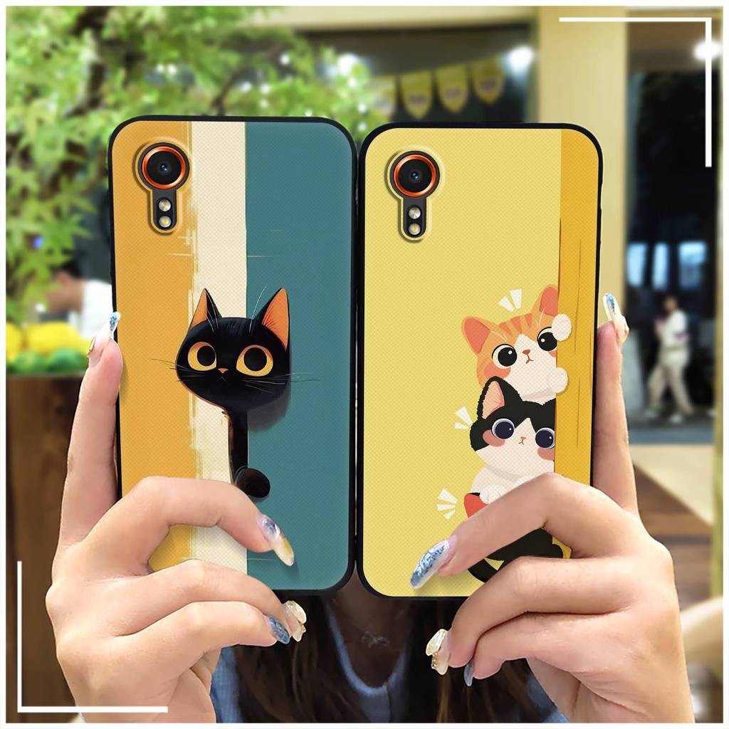 Ốp lưng TPU hoạt hình thiết kế thời trang cho Samsung Galaxy XCover7/SM-G556B, chống nước, chống bụi
