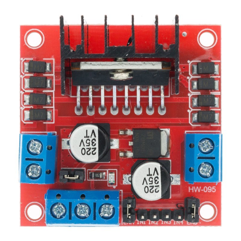 050 Mô Đun Điều Khiển Động Cơ Bước L298N L298N Dành Cho robot Xe Hơi Thông Minh L298Dc