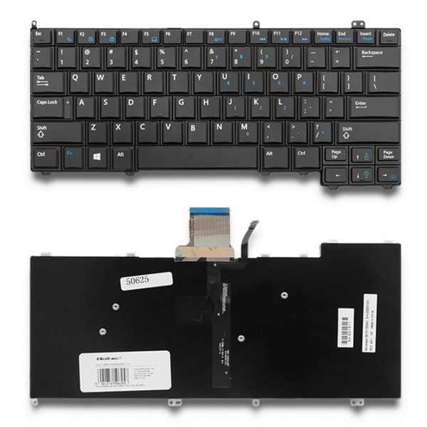 Bàn phím Laptop Dell Latitude E7240 E7440 (LED - Không chuột)