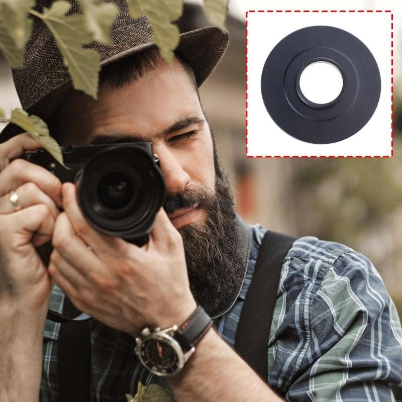 17mm Threaded Lens Adapter Collar Precise Machined Aluminum For Filters