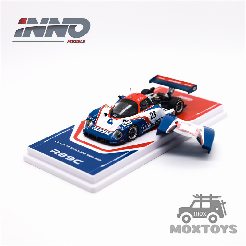 INNO 1: 64 R89C LE MANS 1989 No23 Xe mô hình Diecast