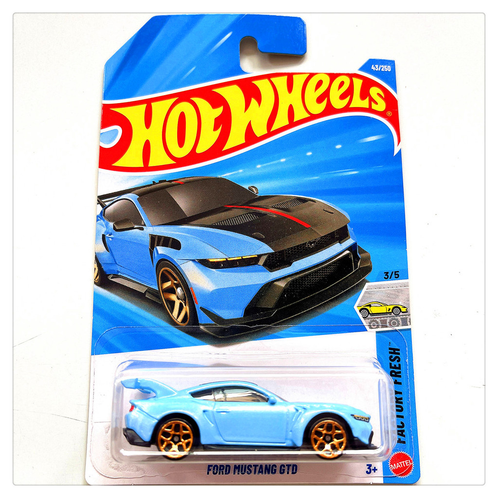 HOTWHEELS Hot Wheels Hợp Kim Xe Thể Thao Nhỏ Mẫu 2026BPB Lô Ford Ford MUSTANG MUSTANG GTD