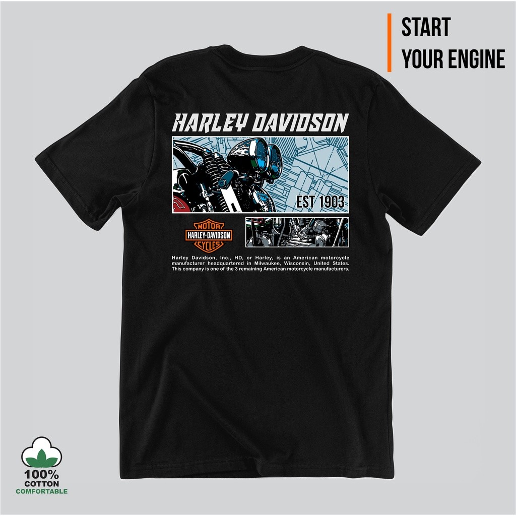 Áo thun Harley Davidson Microfiber Jersey
