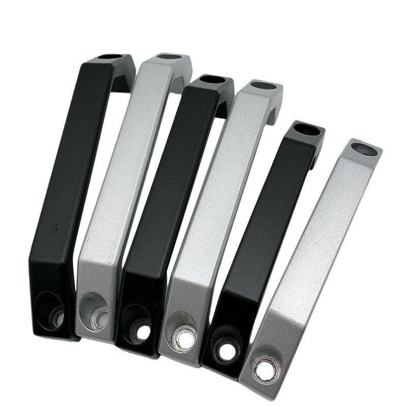 LS520-100-120-130 Hợp Kim Nhôm Công Nghiệp Hình Chữ U Tay Cầm Tủ Trung Tâm Cửa Khung Thiết Bị Tay Cầ