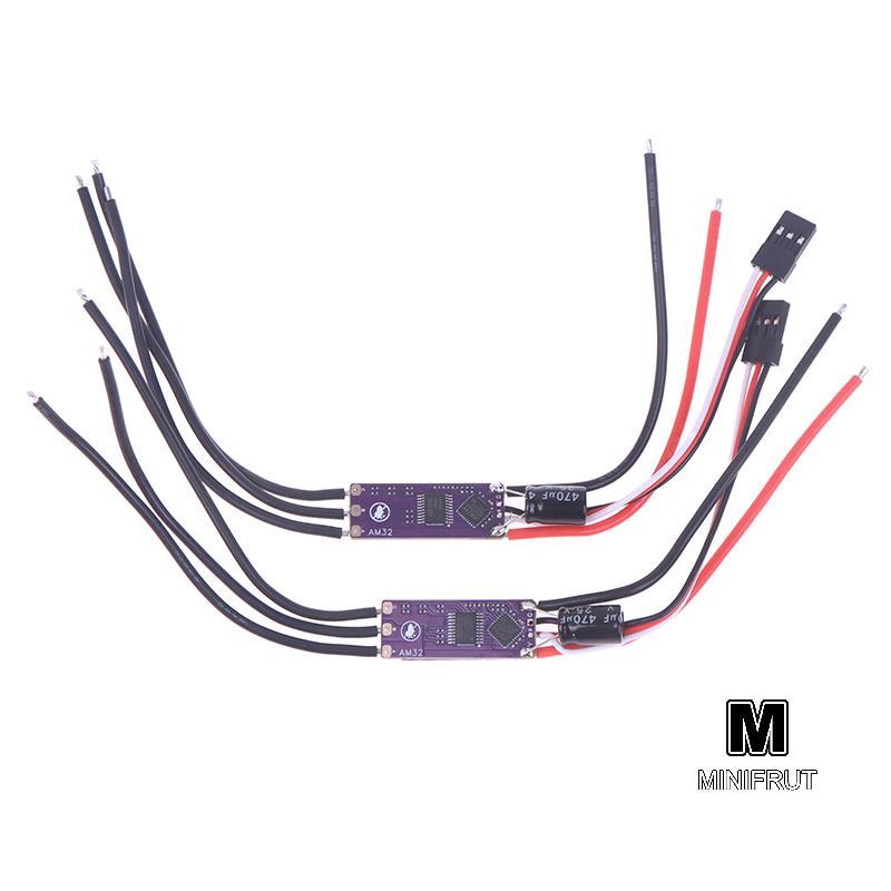 MINIFRUT] 1 CÁI AM32 32 bit ESC 2-4S Bộ điều khiển tốc độ 30 / 40A với mô-đun BEC 5V2A Tụ điện 35V 4