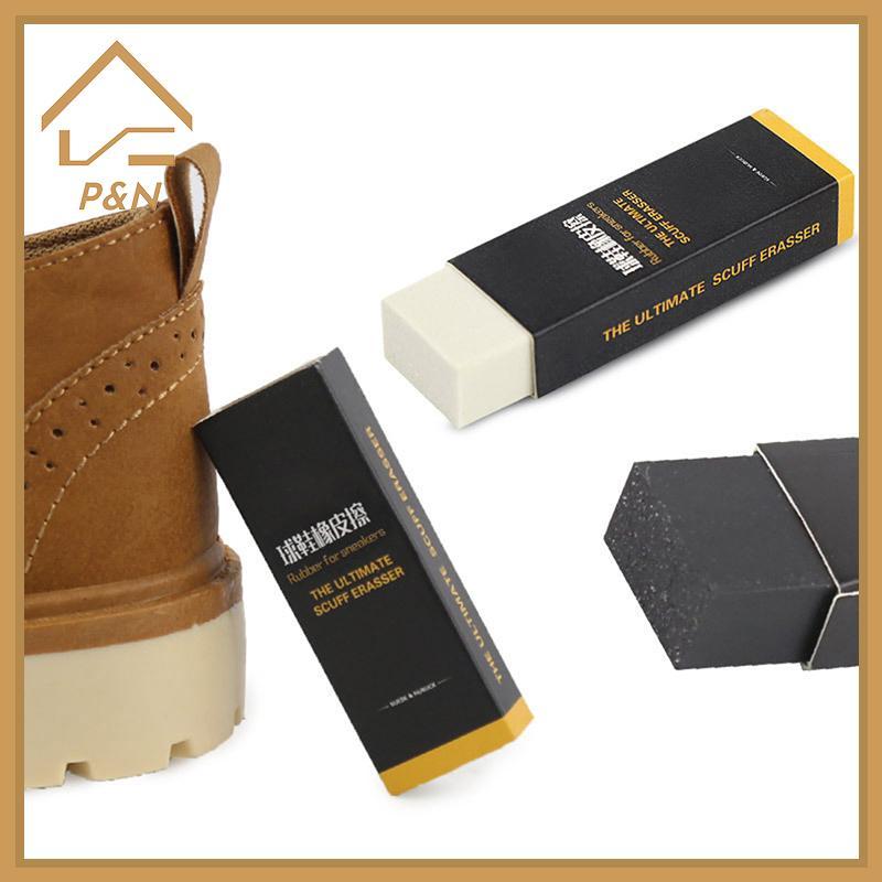 [P & N} Khối cao su dành cho giày da lộn Boot Clean Care Eraser Shoe Brush Cleaner [VN]