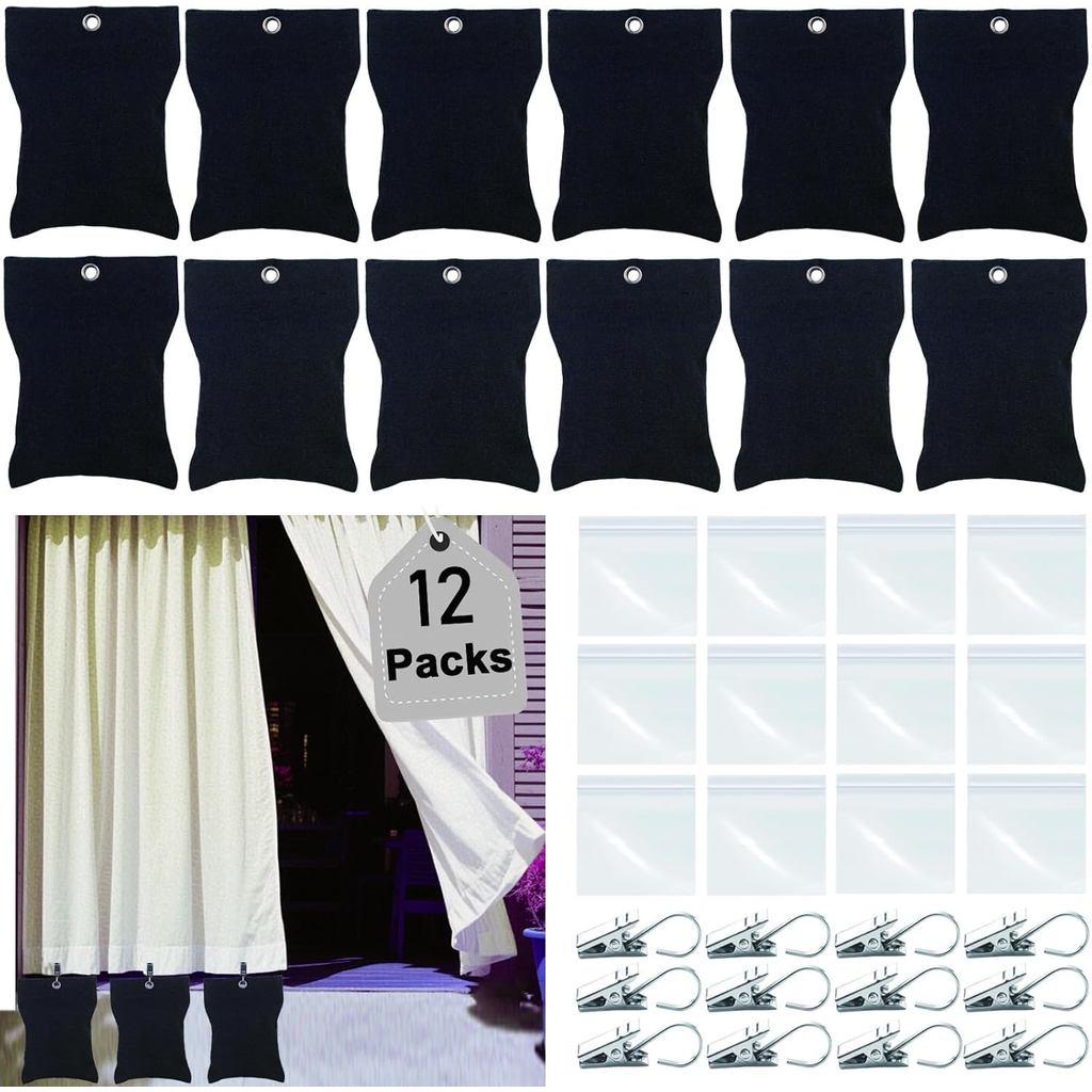 12 Gói Trọng Lượng Rèm, Túi Trọng Lượng Rèm Ngoài Trời 16oz, Túi Cát Trọng Lượng Gazebo Đáy Có Trọng