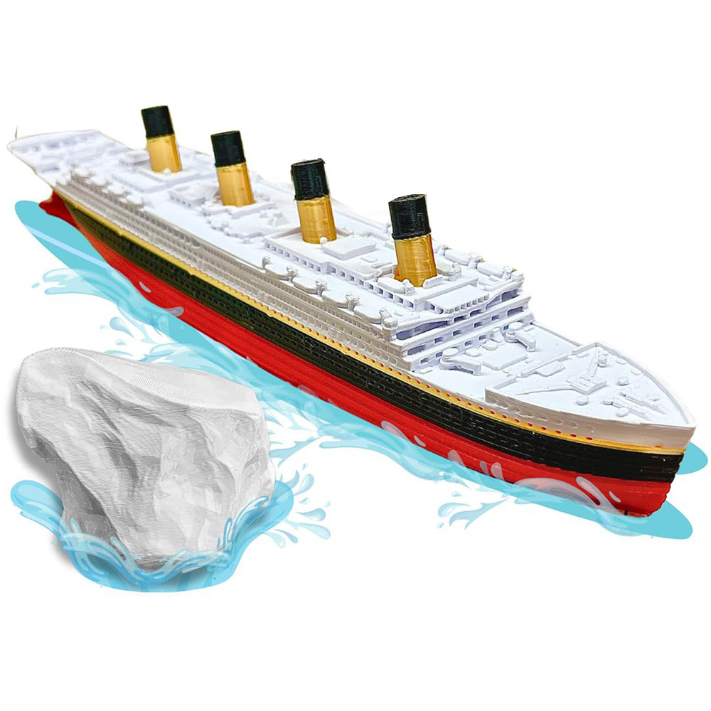 Split In Half Titanic Bath Boat And Pool Toy, Break In Half RMS Titanic Toys