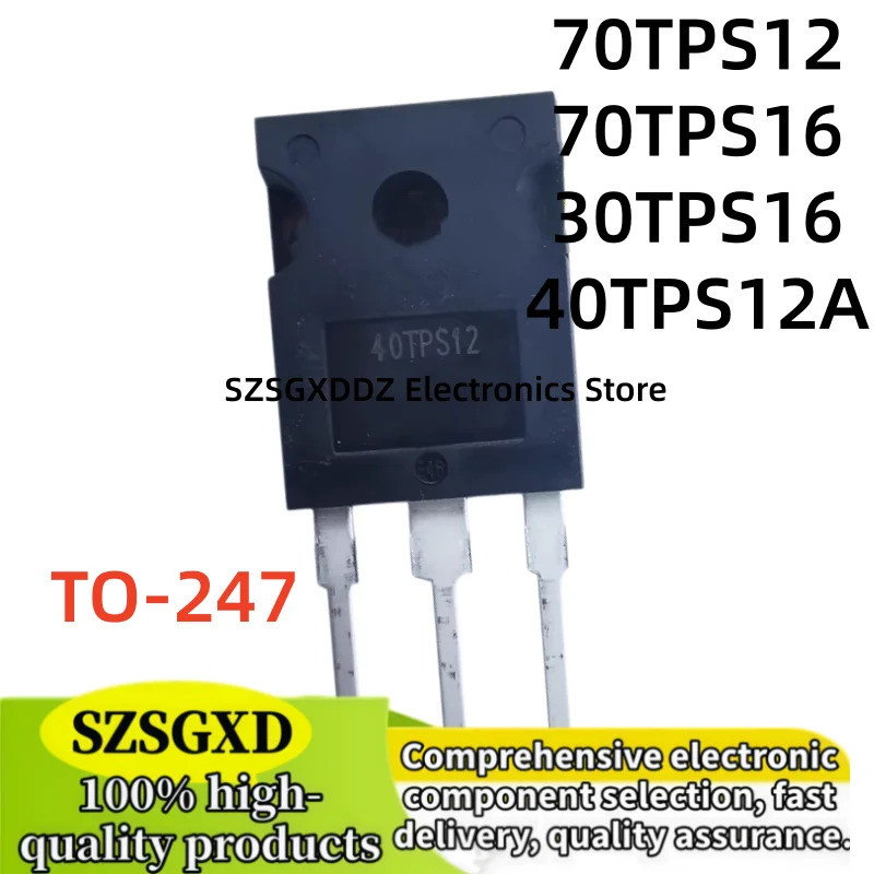 5 Chiếc 40TPS12A 40TPS12 TO247 40TPS12APBF 70TPS16 70TPS12 30TPS16 TO-247 Hiệu Ứng Trường Transistor