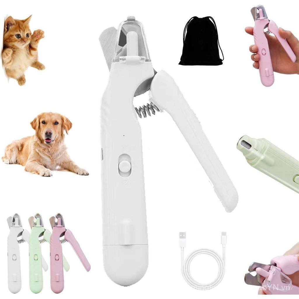 Pippi Nuôi dưỡng The SafeTrim của Pippi Nourishing Dog Nail Clippers Máy mài im lặng 2 trong 1 với t
