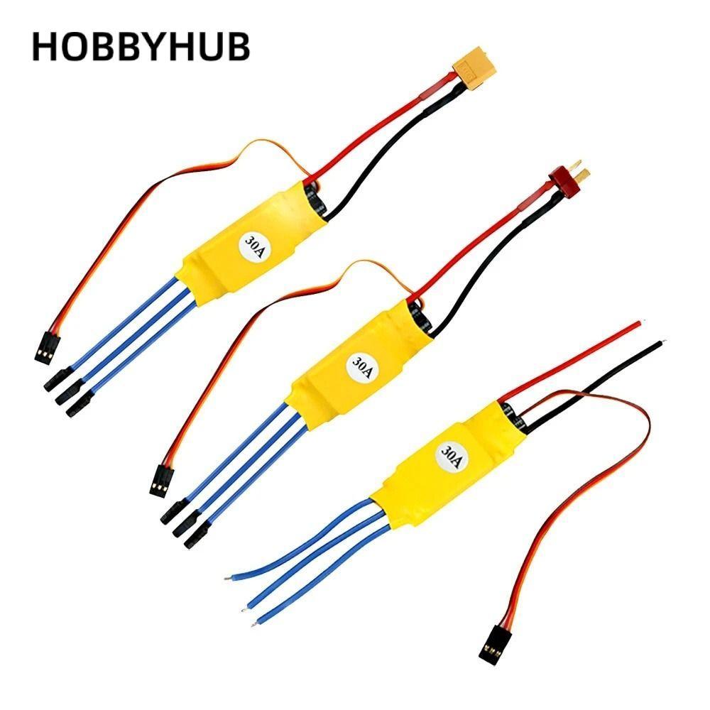 Bộ điều khiển tốc độ HOBBYHUB, Bộ phận RC 30A / 40A ESC Động cơ không chổi than, Thuyền trực thăng B
