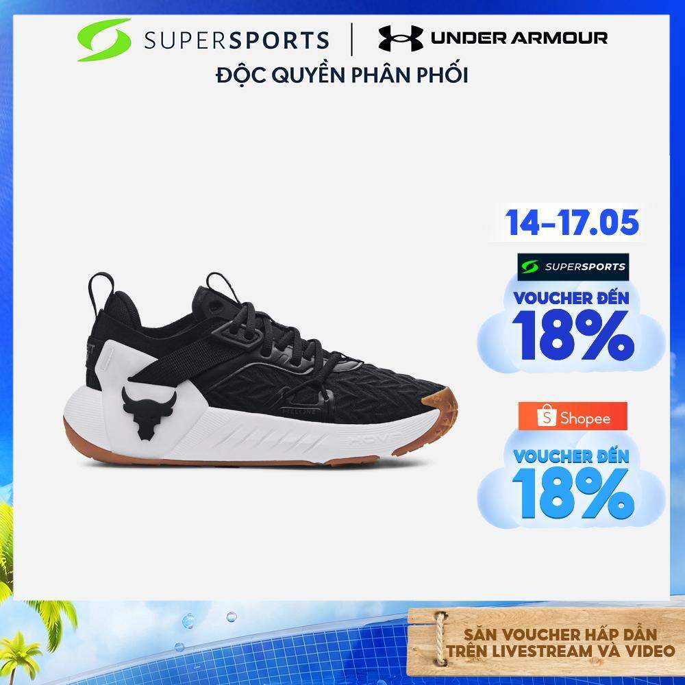 Giày Luyện Tập Nữ Under Armour Project Rock 6 - Đen - 3026535-002