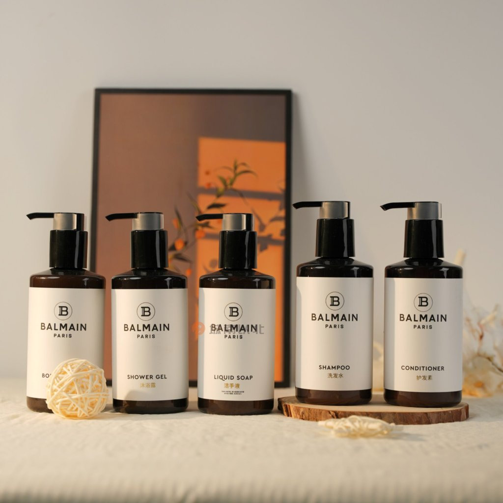 Dầu gội Grand Hyatt Balmain, dầu xả, gel tắm, kem dưỡng ẩm và chăm sóc 300ml ✷ ❈ ❈ ❈ Balmain ❈ ❈ ❈ ❈
