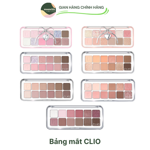 sufur Bảng mắt clio pro eye palette 02 03 04 05 08 11 12 13 14 15 16 19 20 bảng mắt clio air