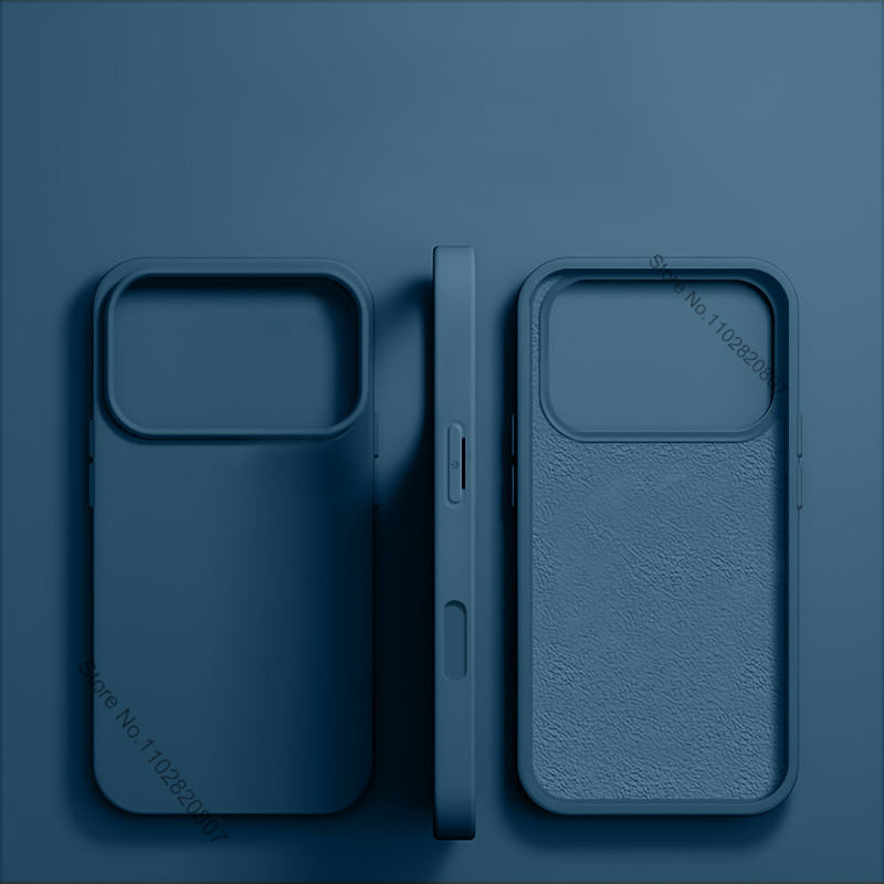 Dành Cho IPhone 17 Pro Max Ốp Lưng Silicon Lỏng Chính Hãng Cho Apple IPhone 17 11 12 13 14 15 16 Pro