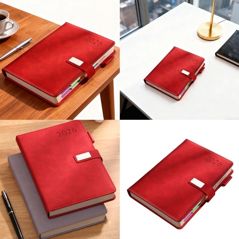 Hi Professional 2026 Day Planner PU Academic Planner 400 trang Dates để lập kế hoạch