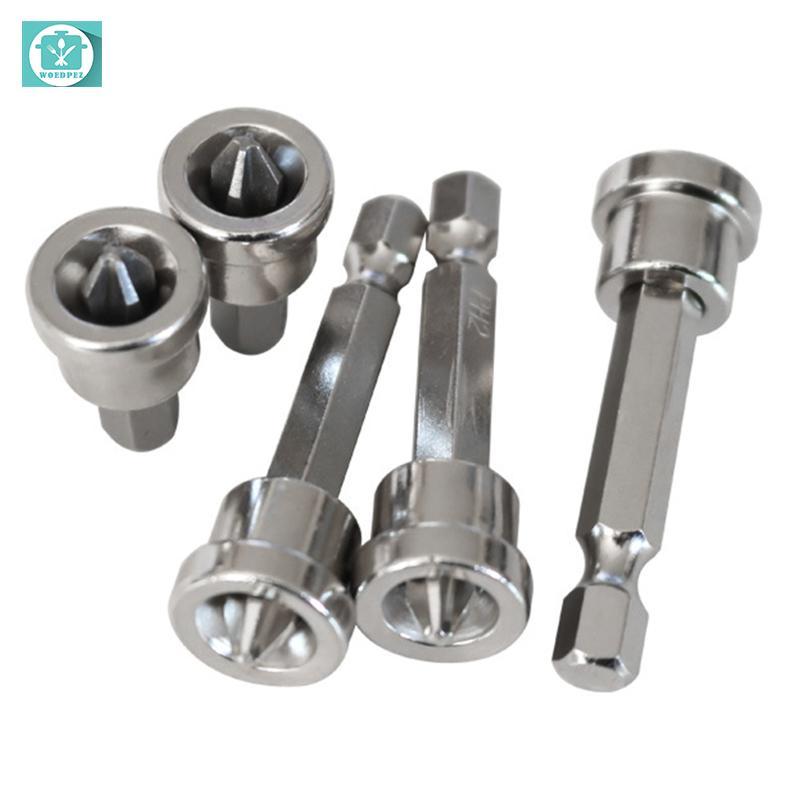 5pcs Multifunctional  Magnetic Positioning Screwdriver Bits  for Gypsum Board