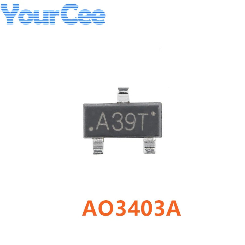 100 Cái / 20 Chiếc 2N7002B AO3403A BSS84 BSS138 BS170FTA SI2304A SI2318A SOT-23 MOSFET Chip FDN338P 