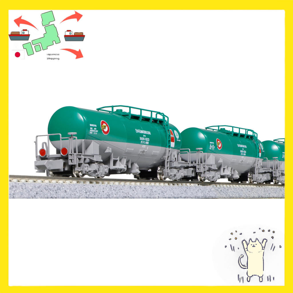 [Japanese Version] KATO N Gauge Taki1000 Late Type Japan Oil Transport with ENEOS and Eco-Rail Marks