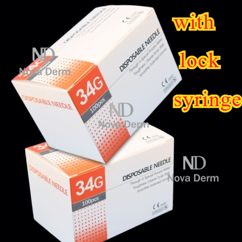 34Gx1.5mm 34Gx2.5mm 34Gx4mm 32Gx4mm / 13mm Kim nhỏ làm đẹp dùng một lần 30Gx4mm 30x13mm 30Gx25mm Kim