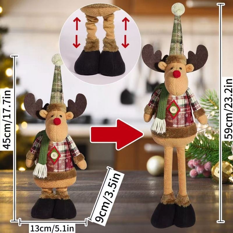 【Fast shipping】gấu bông tuần lộc  gấu bông tuần lộc noel  gấu bông noel Quà tặng ngày lễ Quà tặng ng