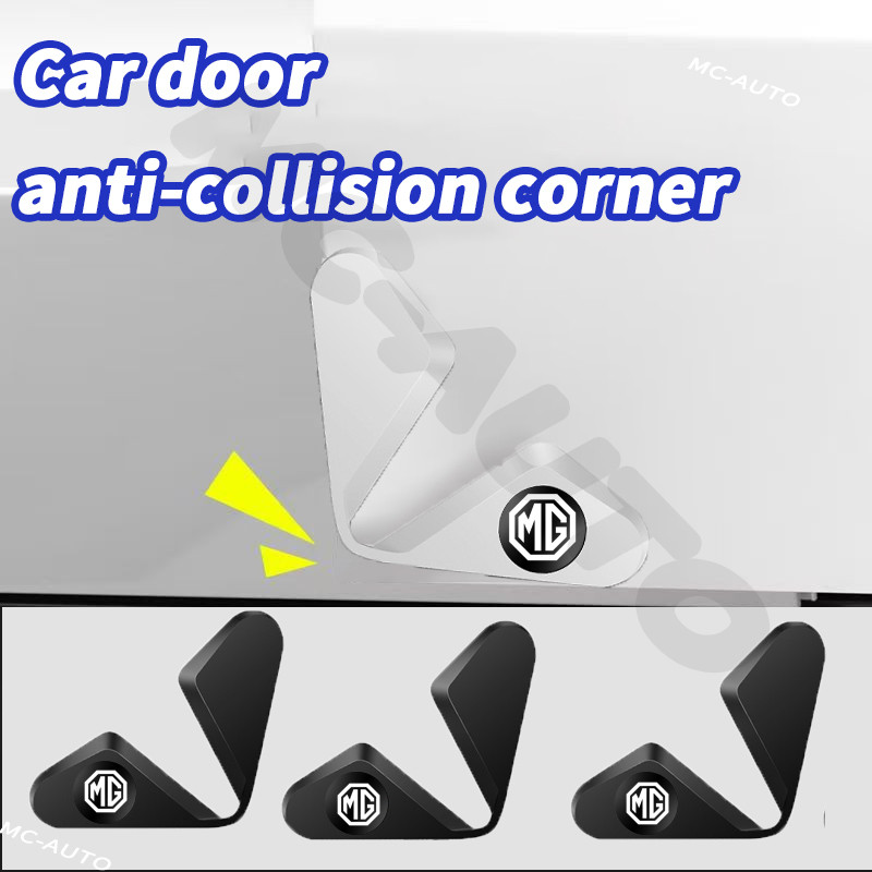 [4 Cái] MG Miếng Dán Chống Va Đập Góc Xe Cửa Ô Tô Theo Áp dụng cho MG Marvel R Electric MG4 EV